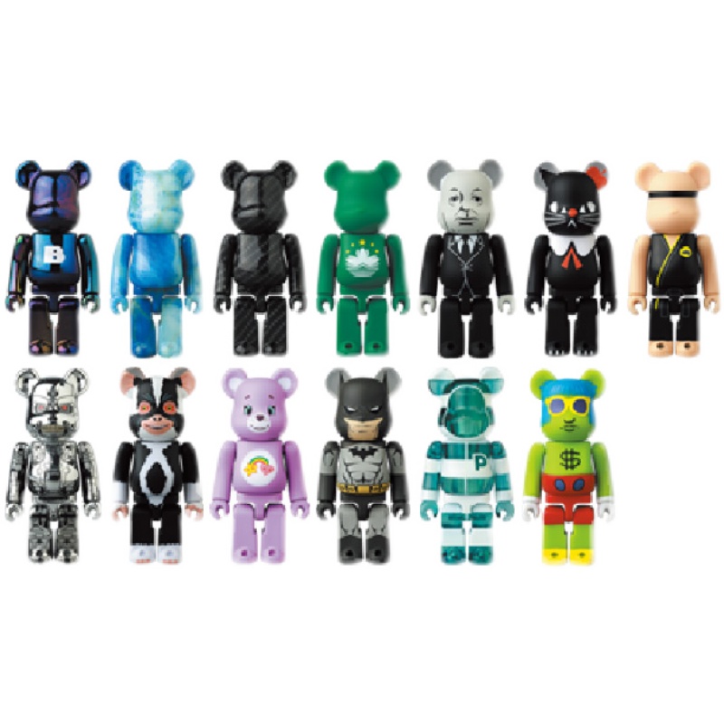 BEARBRICK 43代盲盒 20周年纪念 100% BE@RBRICK 积木熊 普通款 - 图0