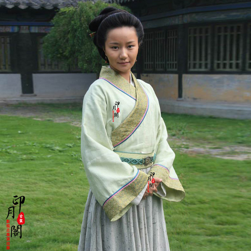 影视唐朝宋朝明朝女士棉麻古装群演小姐服丫鬟村姑老妇人夫人古装