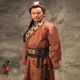 Jin Dynasty Mongolian robe real women's men's ancient costume