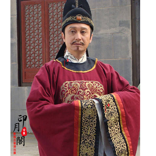 影视古装狄仁杰元芳同款古装唐朝男士古装官员服大臣服圆领王爷服 - 图3