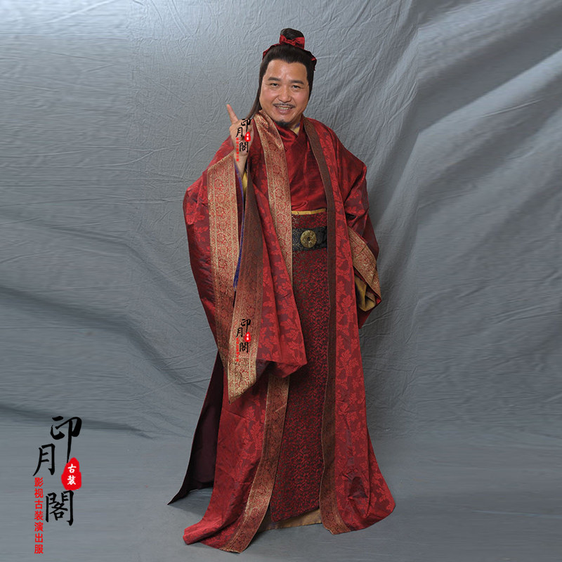 影视唐朝宋朝明朝男士汉服富商员外古装掌柜服老爷官员便装演出服