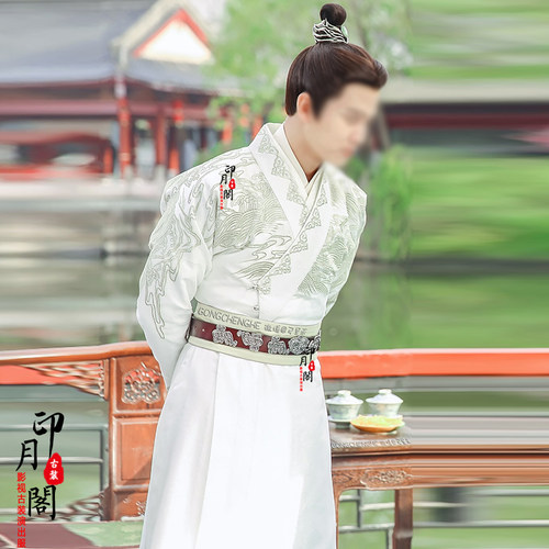 影视锦衣明朝男士古装锦衣卫飞鱼服古代大侠小袖侠客服剑客服 - 图0