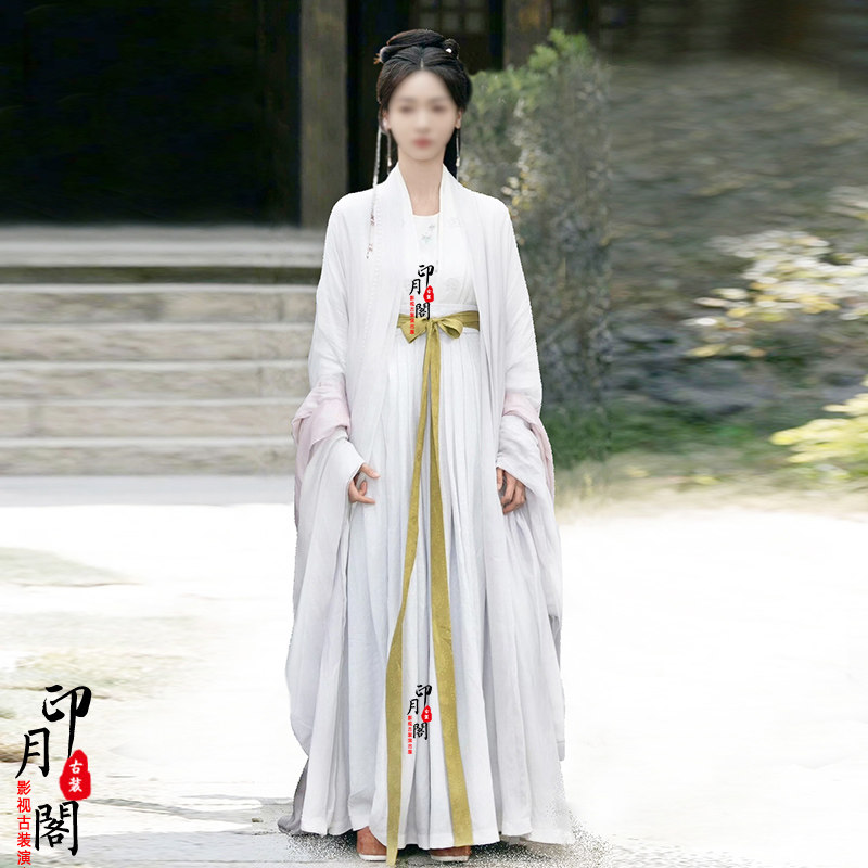 影视装墨雨同款唐朝宋朝女士襦裙飘逸仙女汉服舞蹈服妃子公主古装