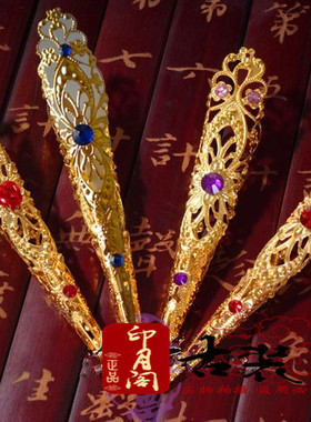 清朝古装皇后饰品指甲
