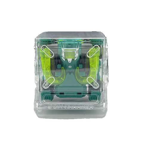 52TOYS 猛兽匣系列 毒角绿牛 BB-27绿牛动物方块变形机甲玩具模型 - 图3