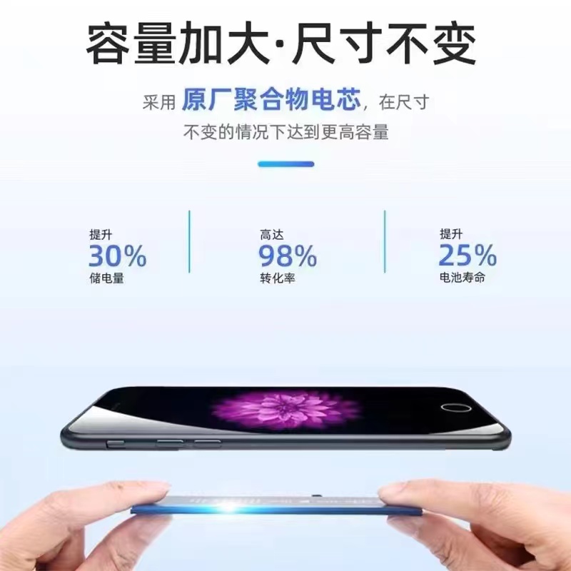 德赛12适用苹果iPhoneX电池11原装XR/XS/6s正品8p/7plus原厂XsMax - 图2