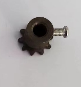 烤肠机各种配件齿轮两边齿轮电机轮小齿轮螺丝螺杆通用十齿