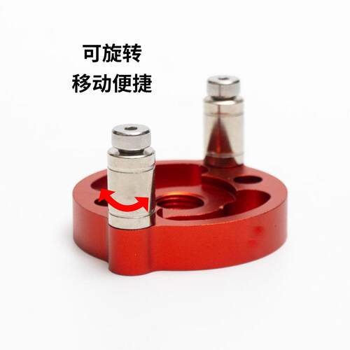 圆木榫中心打孔定位器打孔器木工钻孔器定位器实木拼板拼接开孔器 - 图0