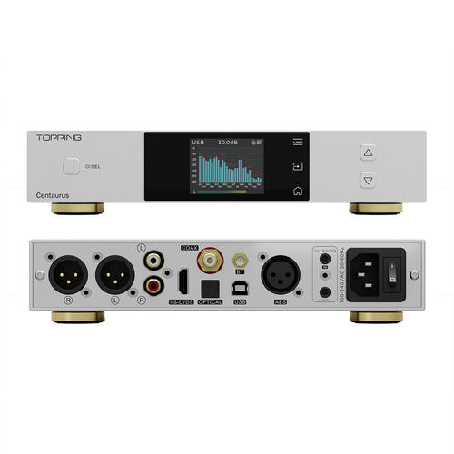 TOPPING拓品Centaurus半人马座R2R架构台式解码器发烧级全平衡dac - 图1
