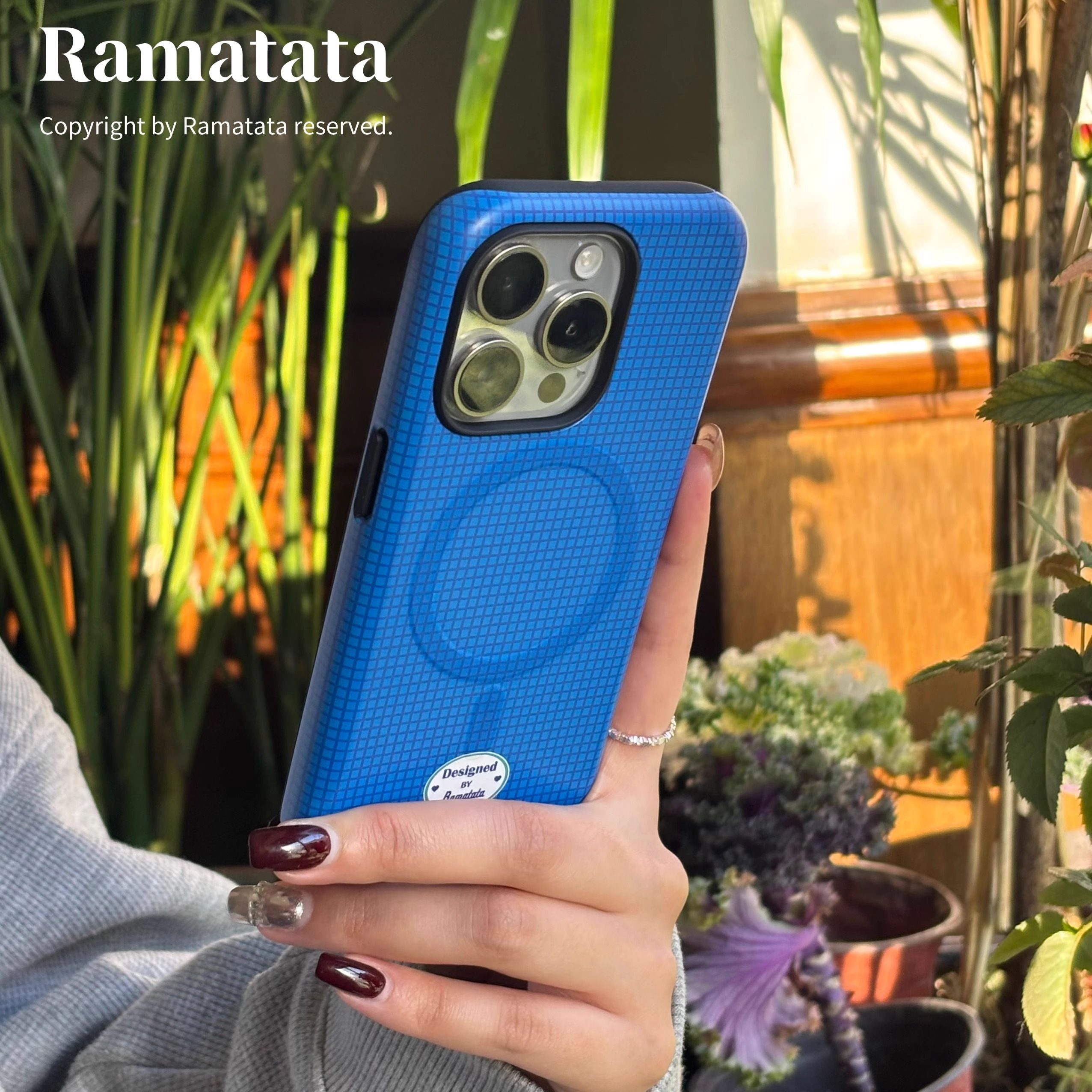 蓝格适用iPhone16promax苹果15小米15pro新款mate60华为p70nova12荣耀90菲林手机壳opporeno13vivox100-图2