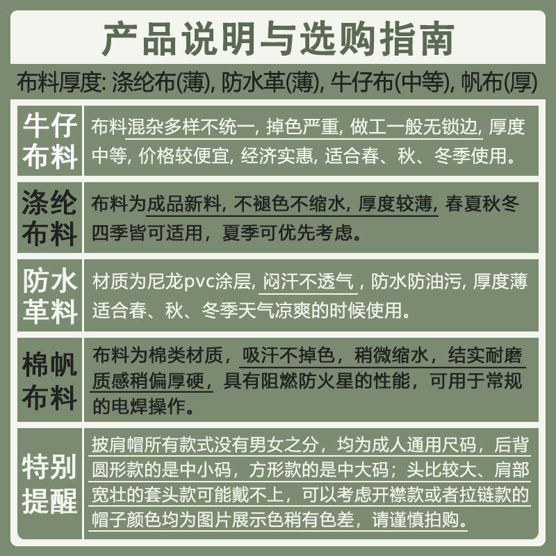 防尘披肩风帽薄款男女装修施工秋收庄稼干农活工作涤纶布帽子,淘宝优惠券,粉丝福利购,淘宝优惠卷