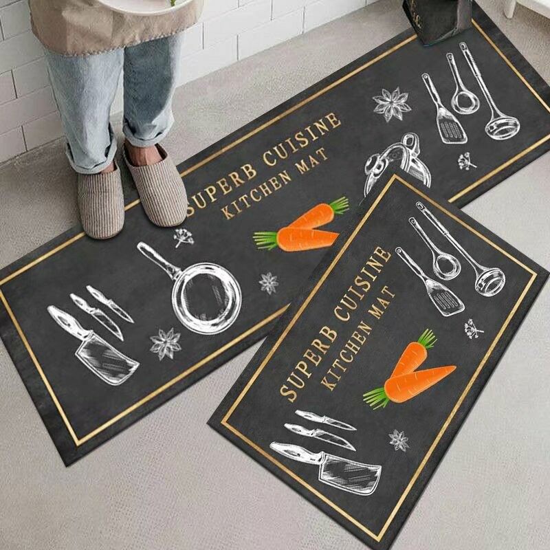 家用硅藻泥厨房吸油吸水防滑垫卫生间浴室防滑地垫入户门脚垫长条,淘宝优惠券,粉丝福利购,淘宝优惠卷