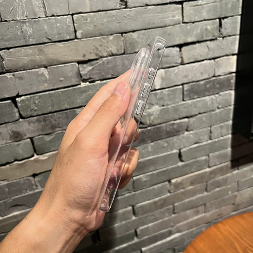 全包相机按键超薄拜耳透明壳适用苹果17promax手机壳iphone16pro金属按键15promax不发黄软壳14简约13全包12 - 图1