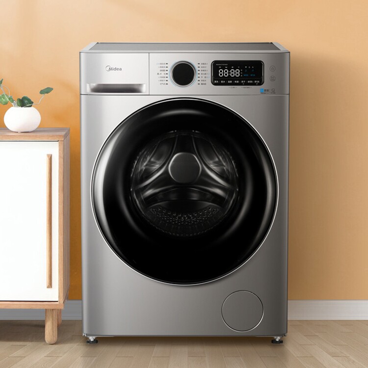美的直驱变频滚筒式全自动洗洗衣机 美的百利洗衣机