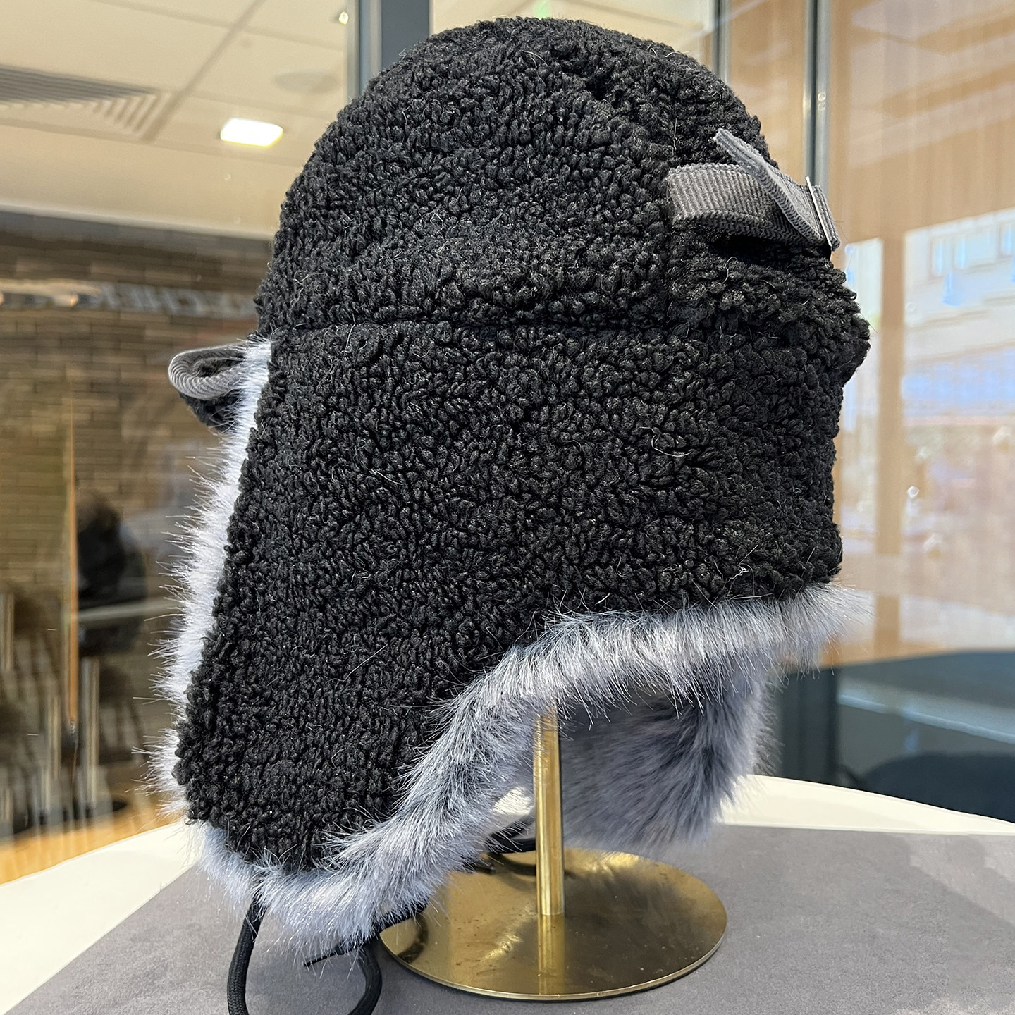 羊羔绒毛绒系带护耳雷锋帽子女2025冬季新款加厚保暖东北套头帽潮,淘宝优惠券,粉丝福利购,淘宝优惠卷