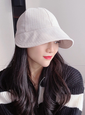 赵露思同款女渔夫帽防晒显脸小