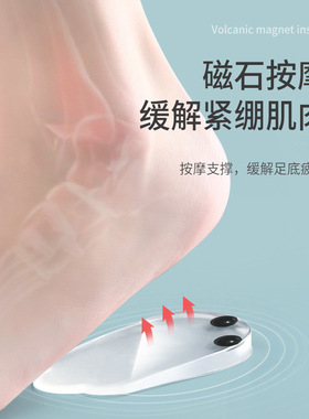 xo腿型矫正器外八字外侧磨鞋底改善脚外翻纠正歪脚跟外翻鞋垫