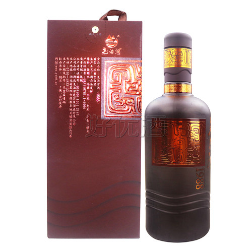 尧治河酒42度1988浓香型500ml国产白酒礼盒装 纯粮食酒婚宴喜酒 - 图1