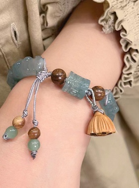 「清心诀」新中式白月光高级小众复国风手链闺蜜手镯女款古风清冷