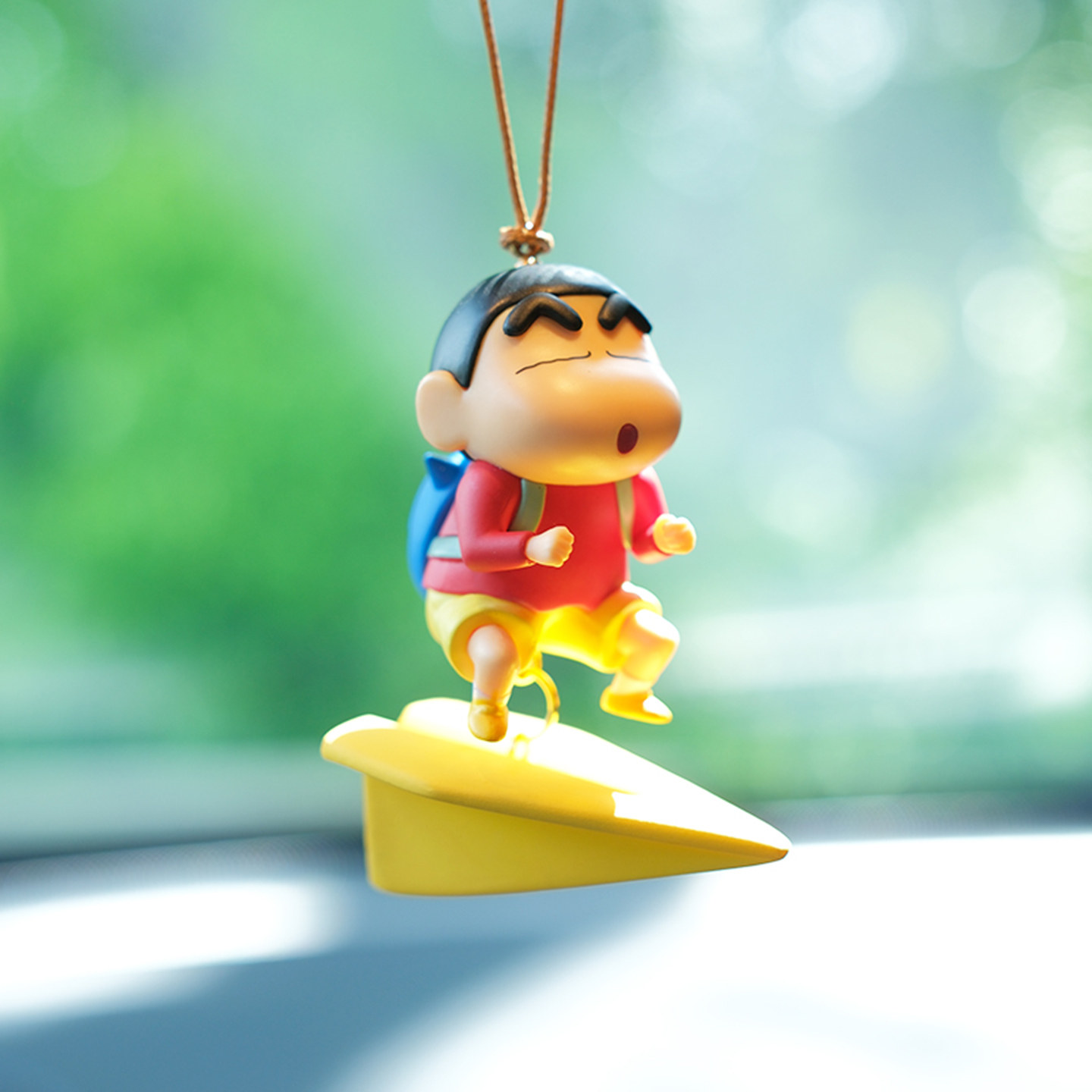 蜡笔小新车载香薰挂件2025新款车内挂饰女平安后视镜吊坠汽车装饰,淘宝优惠券,粉丝福利购,淘宝优惠卷