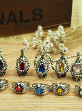 魔法少女小圆灵魂宝石动漫周边灯笼吊坠项链悲叹之种灵核五色