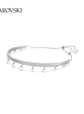 【明星同款】施华洛世奇Capsule束颈项链仿珍珠送礼物