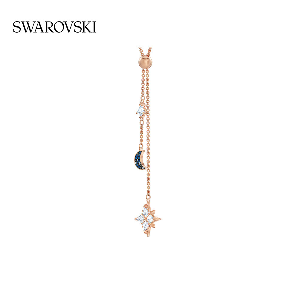 施华洛世奇swarovski symbol毛衣链 施华洛世奇项链