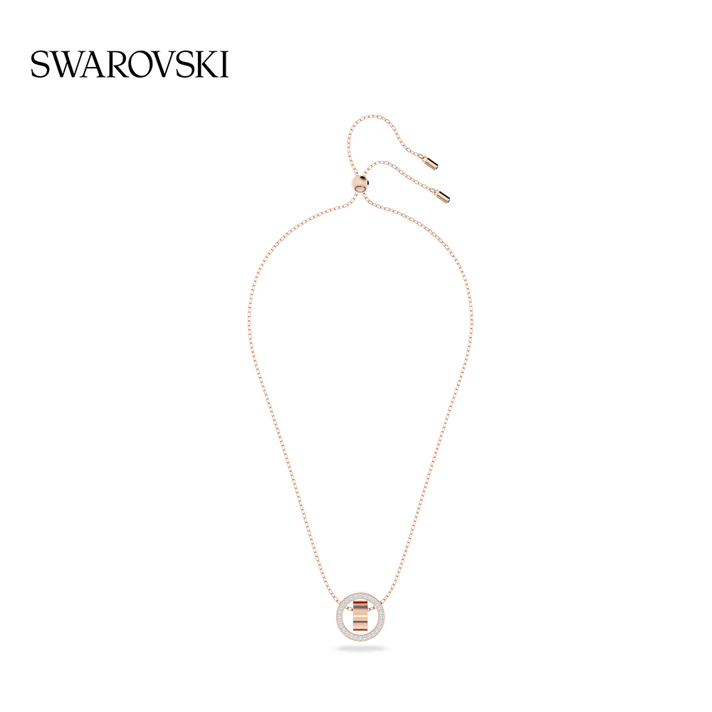 【520礼物】施华洛世奇Swarovski Hollow项链女轻奢小众高级感-图0