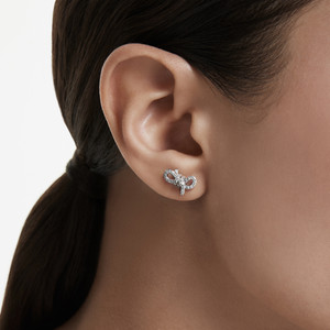 【春季新品】施华洛世奇Lifelong Bow蝴蝶结耳钉配饰高级送礼物