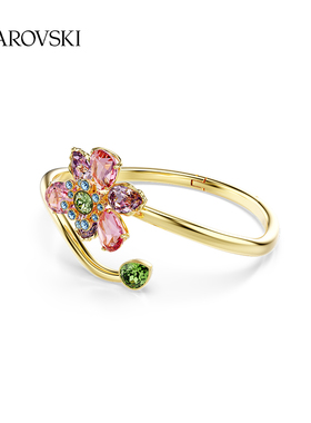 【新年礼物】施华洛世奇Idyllia花朵手镯配饰饰品女高级