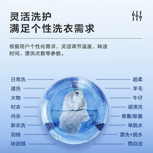 Стиральная машина с барабанной машиной Haier.