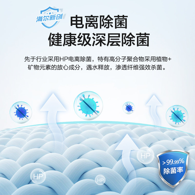 海尔10公斤大容量智能直驱洗衣机 海尔洗衣机洗衣机