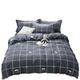 Washed cotton single piece single quilt cover single sheet quilt cover