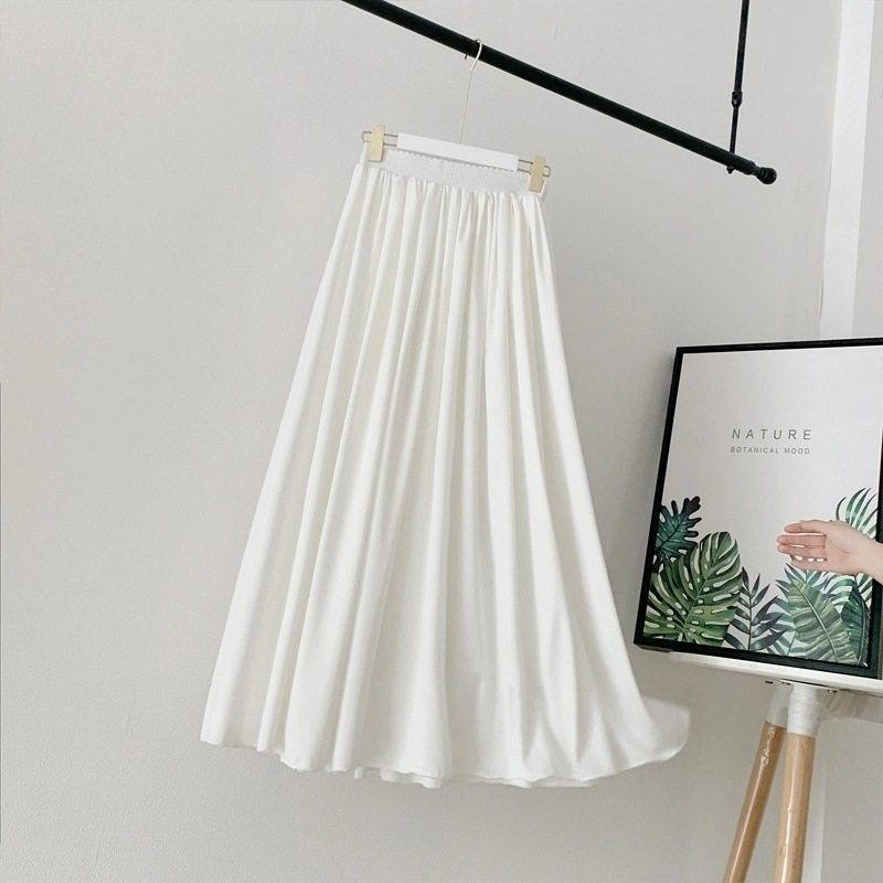 马面裙内衬防走光打底衬裙汉服防透襦裙半身裙防静电牛奶丝内搭白