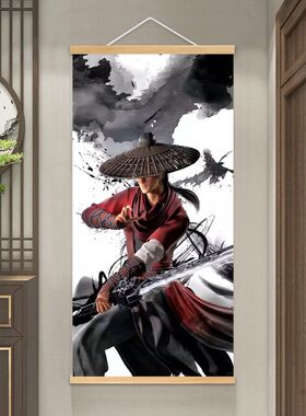 画江湖之不良人动漫画姬如雪李星云周边海报动漫壁画入户玄关挂画