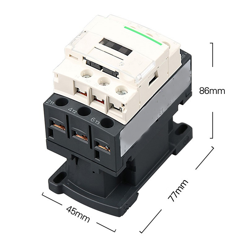 非施耐德交流接触器LC1D12F7C D09M7C D18 D25 D32 D38 110V 220V - 图3