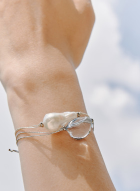 monsecret通用串珠原创小众手链