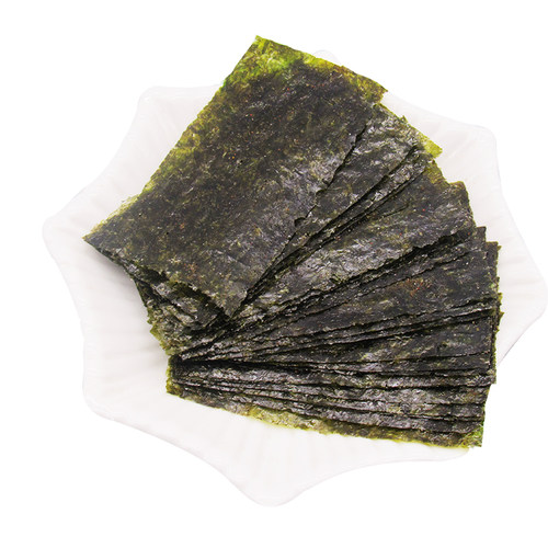 韩国进口海牌海苔32小包原味芥末鱿鱼烤干紫菜多口味即食寿司零食 - 图3