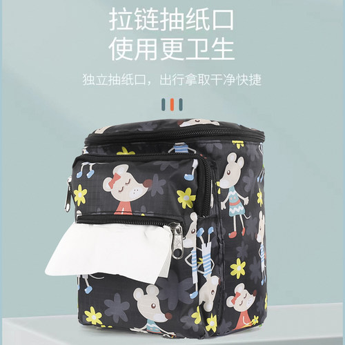 婴儿手推车挂包通用遛娃神器置物袋儿童三轮车储物筐收纳挂袋配件 - 图2