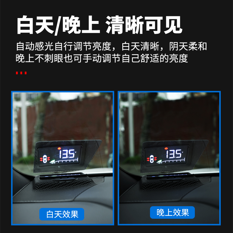 适用于丰田赛那抬头显示器 格瑞维亚仪表盘HUD高清投影改装专用
