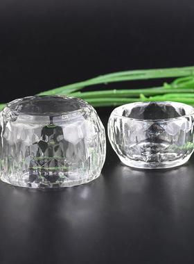 透明玻璃供佛杯白水晶