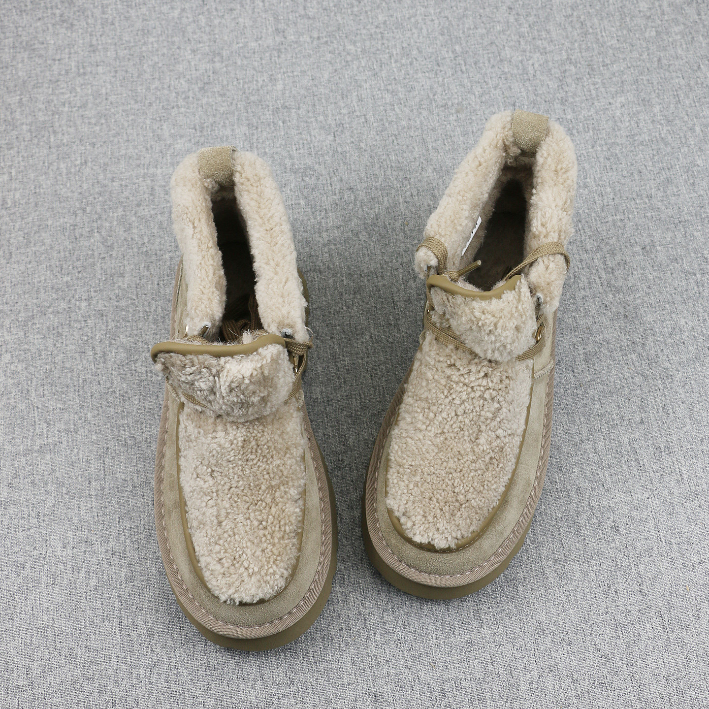 羊毛+反绒牛皮冬季外贸俄罗斯单加绒雪地靴厚底棉靴高帮棉鞋女鞋,淘宝优惠券,粉丝福利购,淘宝优惠卷