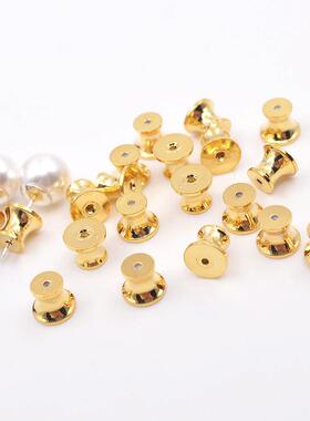 防掉DIY固定耳堵18K包金防丢耳帽