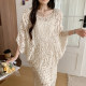 ເສື້ອເຊີດກັນແດດ crochet lace hollow ແບບເກົາຫຼີ