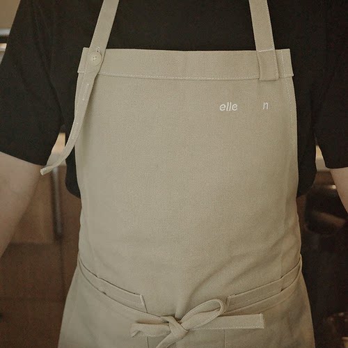 鹿造可调节防油防水围裙花艺烘培餐饮咖啡居家男女工作服定制logo - 图2