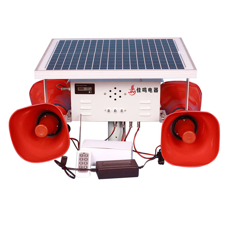 Solar ultrasonic voice intelligent bird repellent photovoltaic wind power airport orchard bird repellent bird scare bird repellent artifact