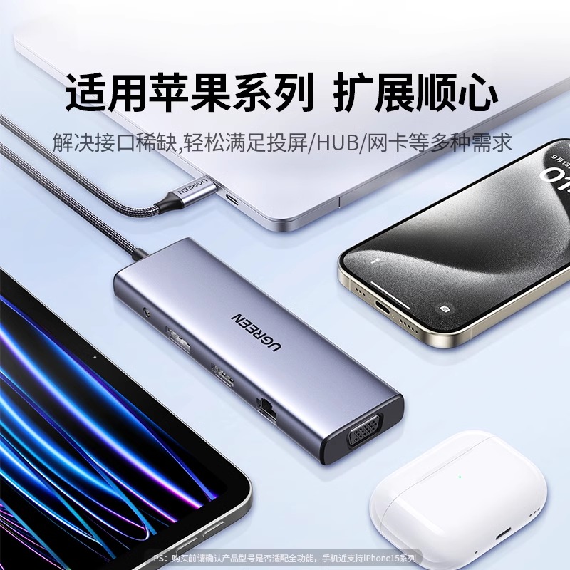 Greenlink docking station typec to HDMI screen projection expansion