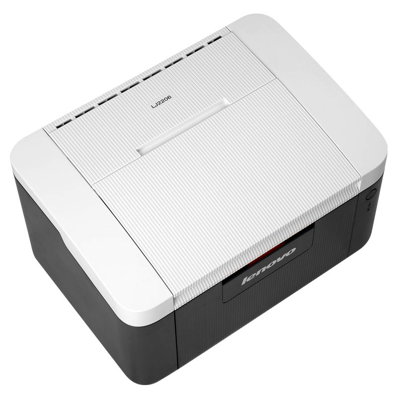 联想LJ2206黑白激光打印机A4纸盒小型家用学生作业商务办公文件硒鼓专用静音全新高速打印电脑USB线连接迷你 - 图2