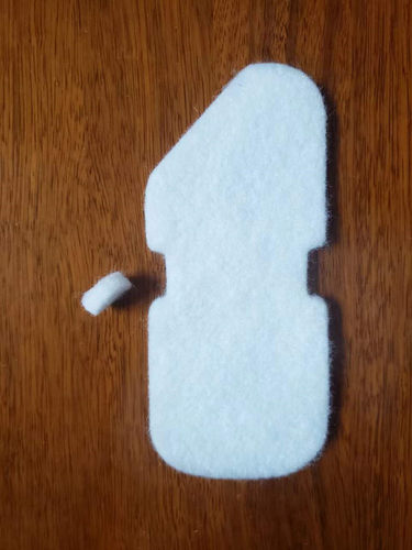 适用安彩EX系列过滤棉瑾鱼堂6D生化棉 高密度PP棉 壁挂过滤器滤材 - 图3