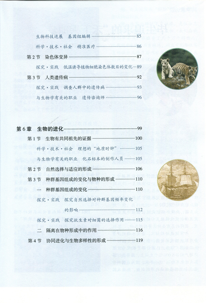 新华正版高中生物必修二课本人教部编版教材教科书高中生物学必修2遗传与进化人民教育出版社高一下册生物书高中生物必修2二课本 - 图2